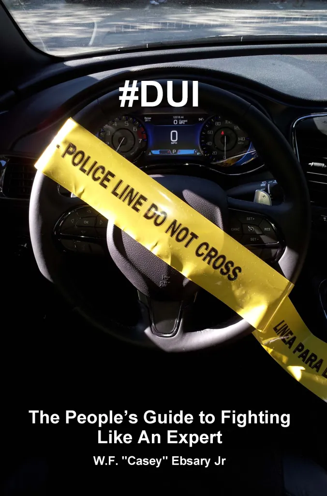 Casey Ebsary was inspired by his experience as a DUI defense attorney. This experience led him to write #DUI: The People’s Guide to Fighting Like an Expert.