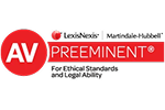 AV Preeminent - For Ethical Standards and Legal Ability