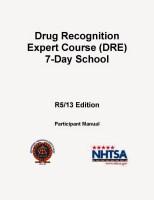 Florida Drug Recognition DRE Experts