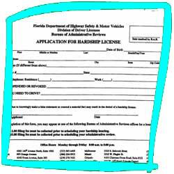 "Discover when drivers are ineligible for a DUI hardship license. We explain various situations that can disqualify you and provide friendly insights in easy-to-understand language." In Florida, a Hardship License is a special type of driver’s license that is issued to individuals whose regular driver’s license has been suspended, revoked, or canceled due to a DUI (Driving Under the Influence) conviction.