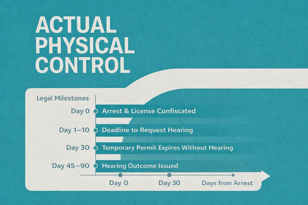 Actual Physical Control Chart