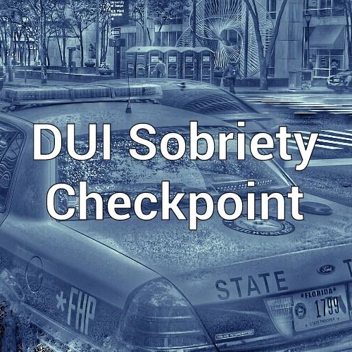 Pinellas DUI Checkpoint