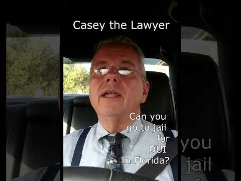 Can You Go to Jail for DUI in Florida in 2026? Yes. Board-Certified criminal trial specialist Casey Ebsary explains Florida DUI jail penalties, detailing the 6-month cap for a first DUI, 9 months for a second, and the 10-year felony lookback rule.  You can review our complete analysis of Florida traffic penalties and jail exposures by watching our video.