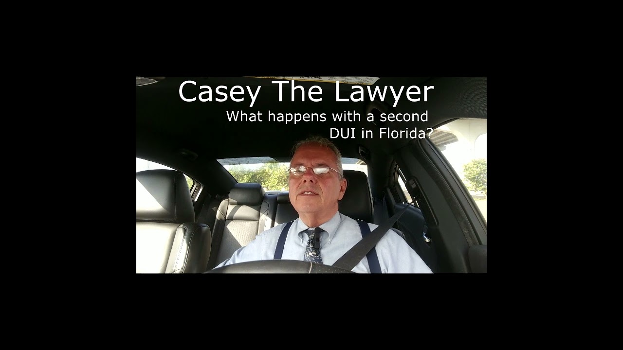 What Happens With a Second DUI in Florida? Board-Certified criminal trial specialist Casey Ebsary breaks down Florida second DUI penalties, detailing the 5-year lookback window, 12-month probation terms, ignition interlock mandates, counseling, and vehicle impounds. You can review our complete analysis of second-offense probation terms and interlock rules by watching our short video.