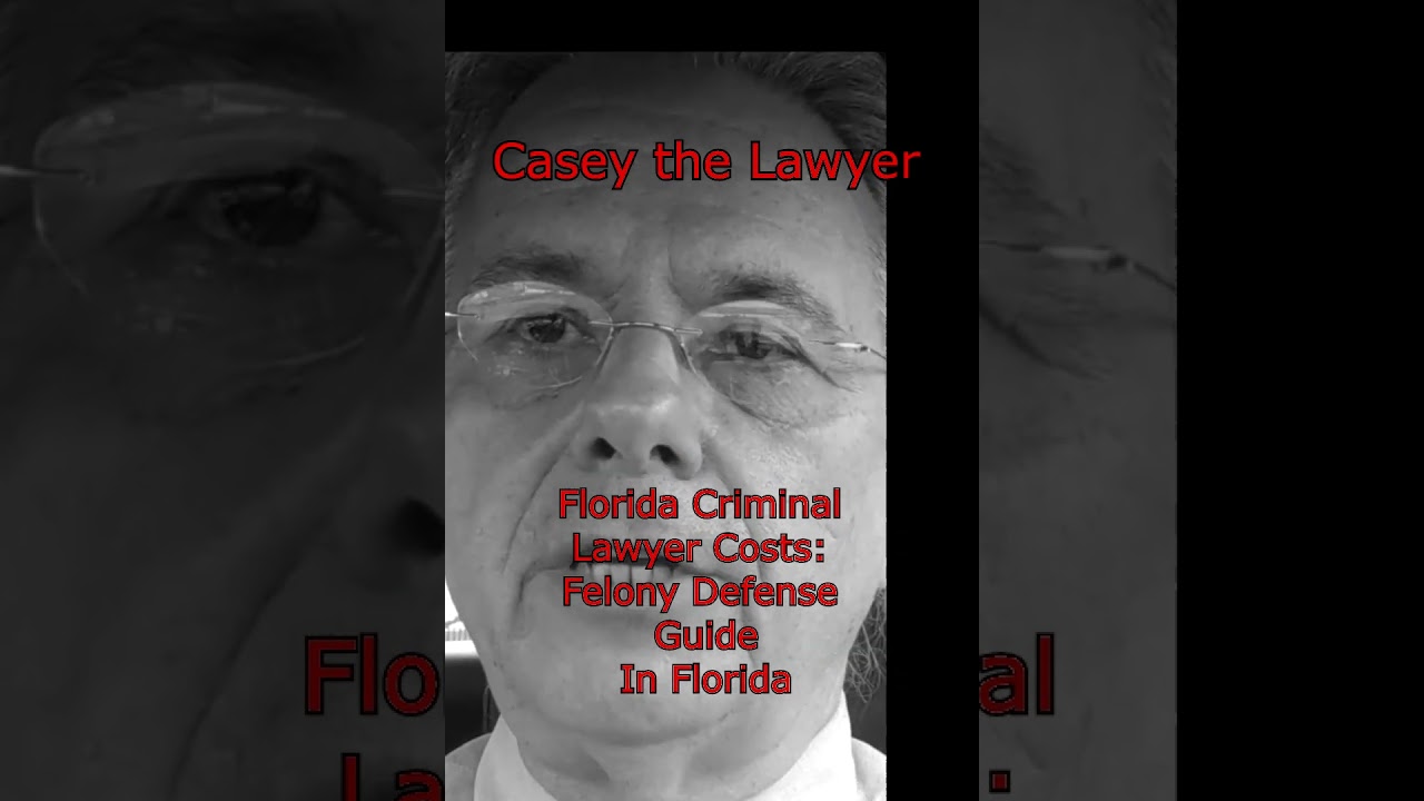 How Much Does a Lawyer Cost for a 3rd Degree Felony in Florida? Board-Certified criminal trial specialist Casey Ebsary breaks down the realistic costs of hiring a private defense attorney for a third-degree felony in Florida, explaining the $3,500 to $10,000 range. You can review our full financial breakdown and analytical assessment of felony defense costs by watching our video.