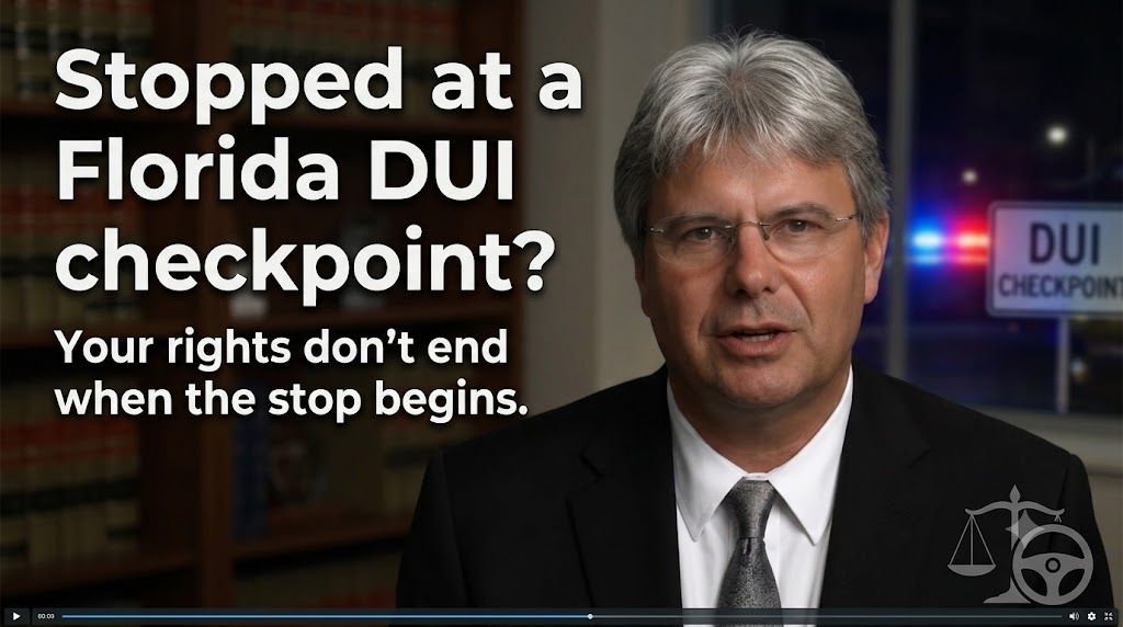 Tampa DUI Checkpoint Lawyer