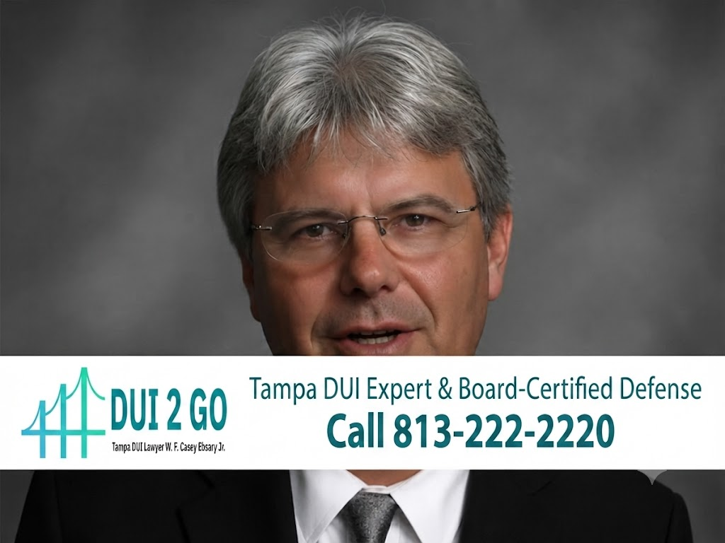 Tampa DUI Expert Board Certified Attorney 813-222-2220